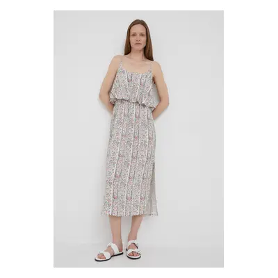 Šaty Pepe Jeans Martine maxi, jednoduchý