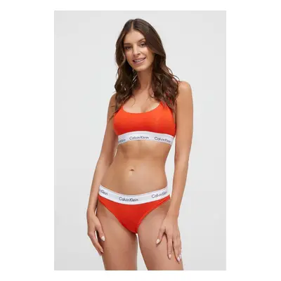 Kalhotky Calvin Klein Underwear oranžová barva, 0000F3787E