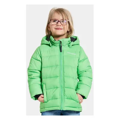 Dětská zimní bunda Didriksons RODI KIDS JACKET zelená barva