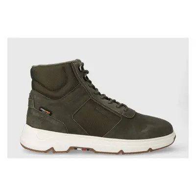 Sneakers boty Tommy Hilfiger CORE W MIX CORDURA HYBRID BOOT zelená barva, FM0FM04807