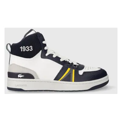 Kožené sneakers boty Lacoste L001 MID 223 1 SMA tmavomodrá barva, 46SMA0030