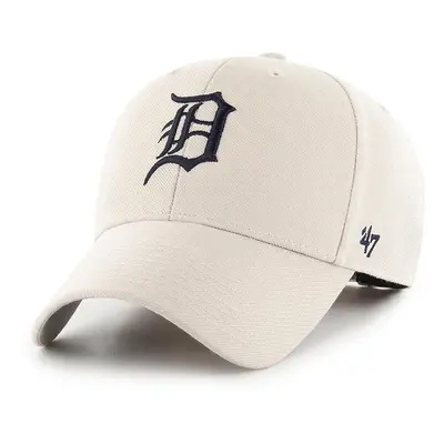 Kšiltovka 47brand MLB Detroit Tigers žlutá barva, s aplikací