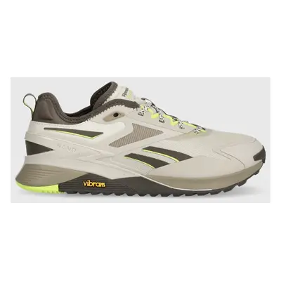 Tréninkové boty Reebok Nano X3 Adventure béžová barva