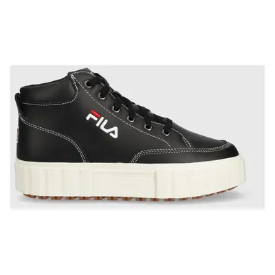 Sneakers boty Fila Sandblast černá barva