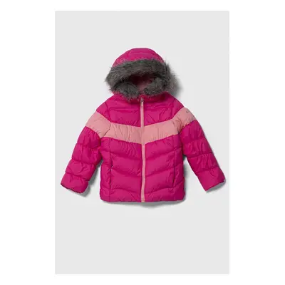 Dětská bunda Columbia G Arctic Blast II Jacket růžová barva