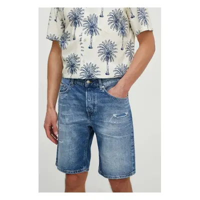 Džínové šortky Pepe Jeans RELAXED SHORT REPAIR pánské, PM801074