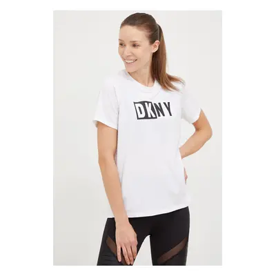 Tričko Dkny bílá barva, DP2T5894