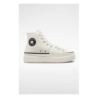 Kecky Converse Chuck Taylor All Star Construct bílá barva, A02832C, A02832C-White