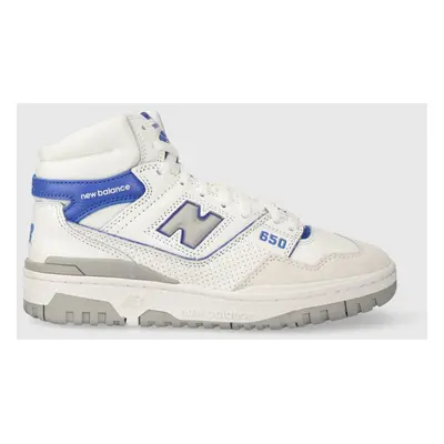 Sneakers boty New Balance BB650RWI bílá barva