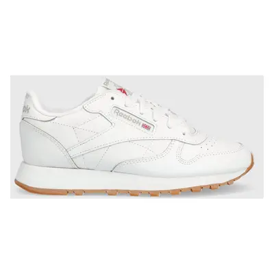 Dětské sneakers boty Reebok Classic bílá barva