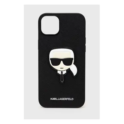 Obal na telefon Karl Lagerfeld Iphone 14 Plus 6,7" černá barva