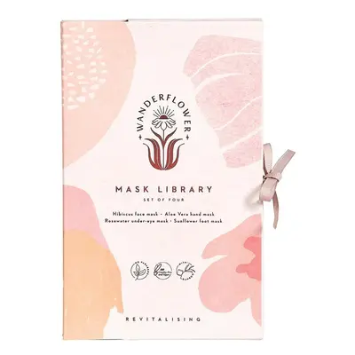 Sada masek Wanderflower Sheet Mask Set 4-pack