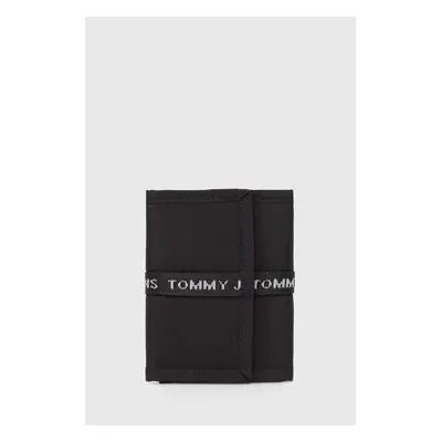 Peněženka Tommy Jeans černá barva