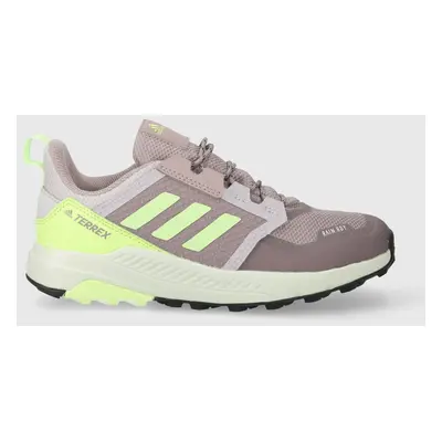 Dětské boty adidas TERREX TERREX TRAILMAKER R.RDY K fialová barva