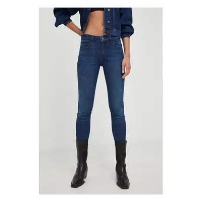 Džíny Wrangler Skinny Footloose dámské, high waist