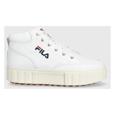 Sneakers boty Fila Sandblast bílá barva