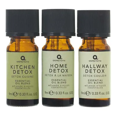 Sada esenciálních olejů Aroma Home Home Detox Essential Oil Blends 3-pack