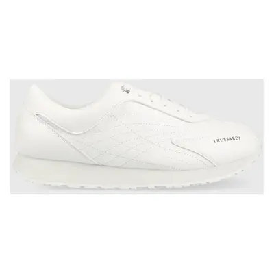 Sneakers boty Trussardi Football bílá barva, 79A00855 9Y099998