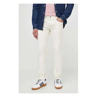 Džíny Pepe Jeans TAPERED JEANS pánské, béžová barva, PM207390WI5