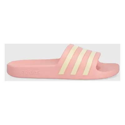 Pantofle adidas Adilette Aqua dámské, růžová barva, GZ5877