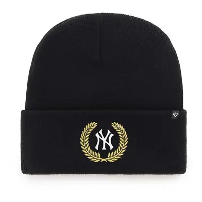 Čepice 47brand Mlb New York Yankees černá barva,