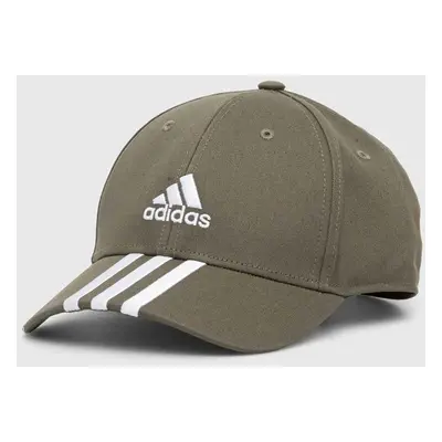 Kšiltovka adidas Performance zelená barva, s aplikací