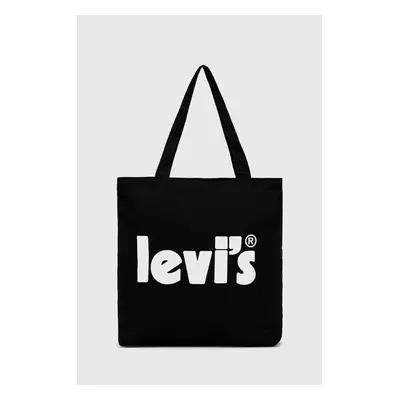 Dětská taška Levi's černá barva