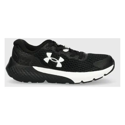 Dětské sneakers boty Under Armour černá barva