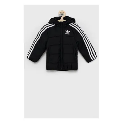 Dětská bunda adidas Originals H34564 černá barva