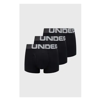 Boxerky Under Armour 1363616 pánské, černá barva