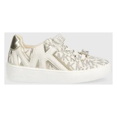 Dětské sneakers boty Michael Kors béžová barva