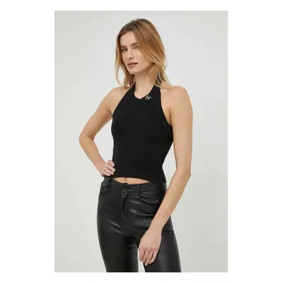 Top Calvin Klein Jeans dámský, černá barva