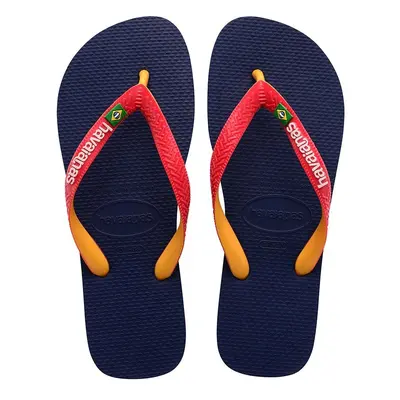 Dětské žabky Havaianas BRASIL MIX tmavomodrá barva