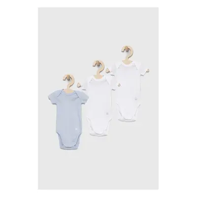 Bavlněné kojenecké body United Colors of Benetton 3-pack