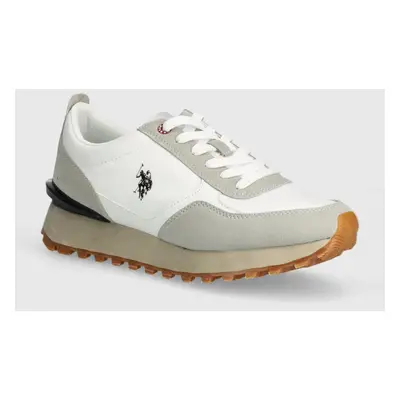 Sneakers boty U.S. Polo Assn. JASPER béžová barva, JASPER001M 4HN1