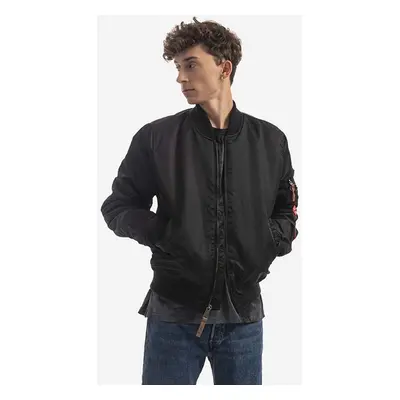 Bomber bunda Alpha Industries 191118 03 černá barva, přechodná