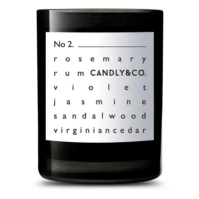 Candly Vonná sójová svíčka No2. Rosemary & Rum