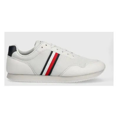 Sneakers boty Tommy Hilfiger CORE LO RUNNER bílá barva, FM0FM04504