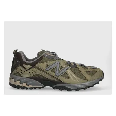 Sneakers boty New Balance ML610TM zelená barva