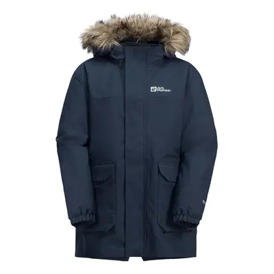 Dětská bunda Jack Wolfskin COS BEAR 3IN1 černá barva