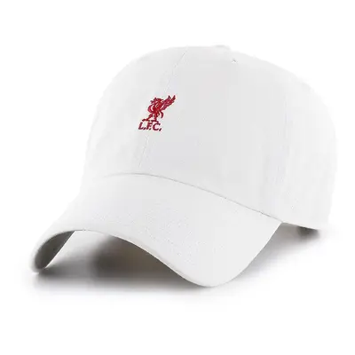 Kšiltovka 47brand EPL Liverpool bílá barva, s aplikací