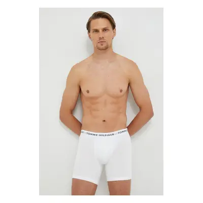 Boxerky Tommy Hilfiger (3-pack) pánské, černá barva, UM0UM02204