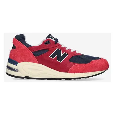 Sneakers boty New Balance M990AD2 červená barva, M990AD2-AD2