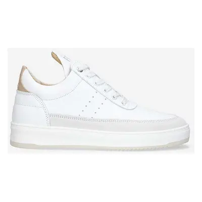 Kožené sneakers boty Filling Pieces Low Top Bianco bílá barva, 10127799988