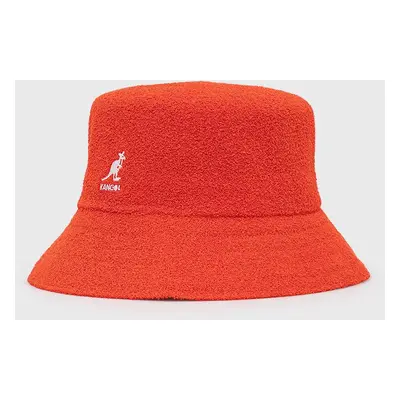 Klobouk Kangol oranžová barva, K3050ST.CG637-CG637