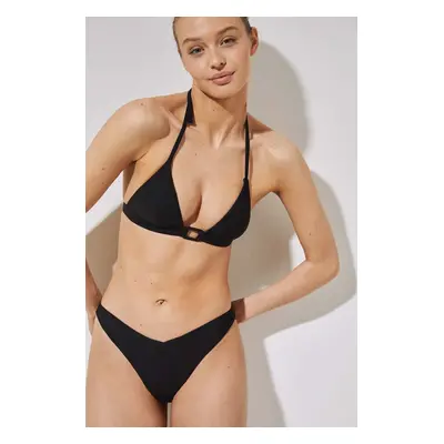 Plavková podprsenka women'secret SWIM ICONS černá barva, 6485456