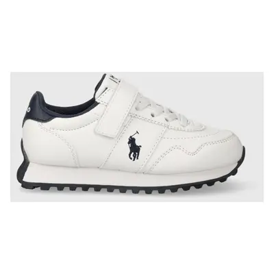 Dětské sneakers boty Polo Ralph Lauren bílá barva