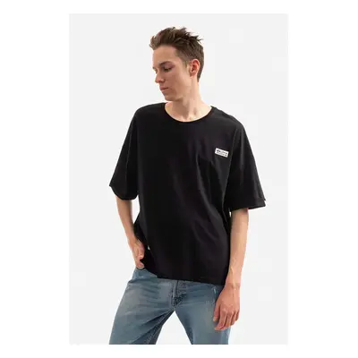 Bavlněné tričko Alpha Industries černá barva, 118532.649-black