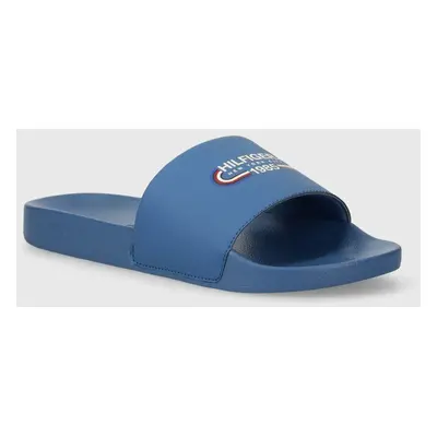 Pantofle Tommy Hilfiger RWB OLY POOL SLIDE pánské, FM0FM05019