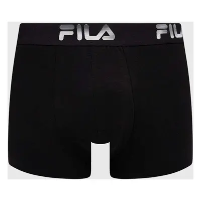 Boxerky Fila pánské, černá barva